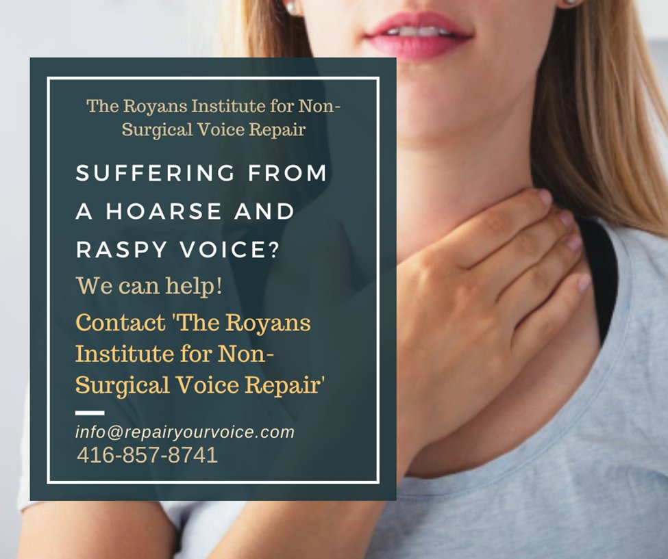 Vocal Science on Twitter "Learn how to treat hoarse voice utilizing