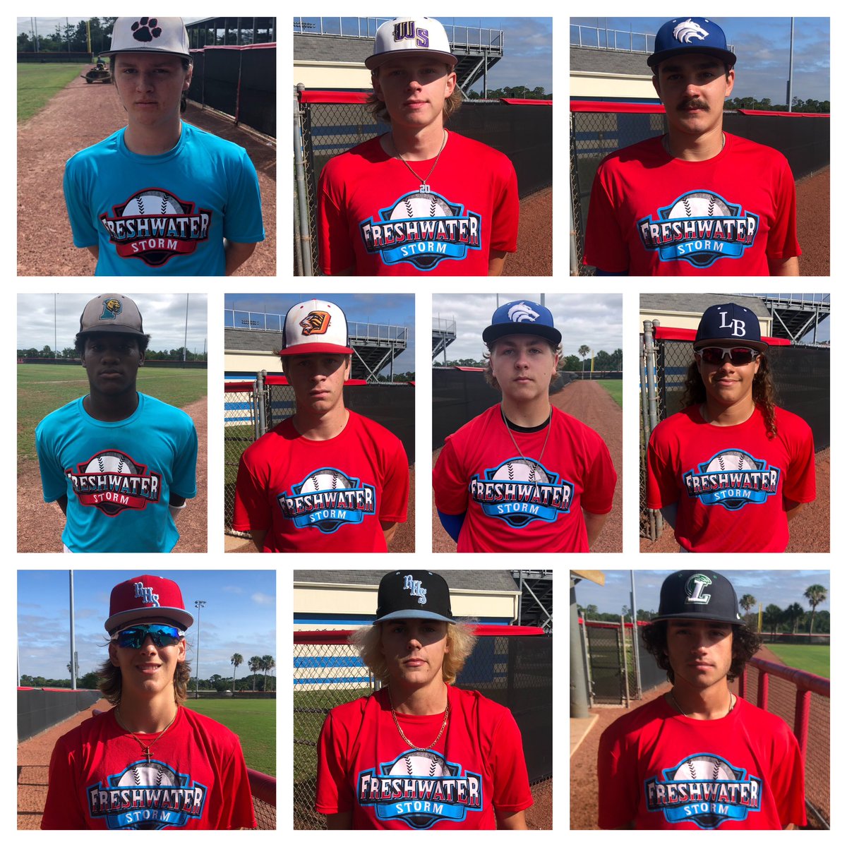 Congratulations to Freshwater Storm 17u National players Josh Hoeckendorf, Chance Bachman, Matt Chase, Derrick Walker, Kyle Ball, Garrett Thompson, Trey Rosado, Clayton Cooksey, Brycen Weeks &amp; Jesse Page for making All-Tournament at PG-Jupiter this past week. Well deserved!