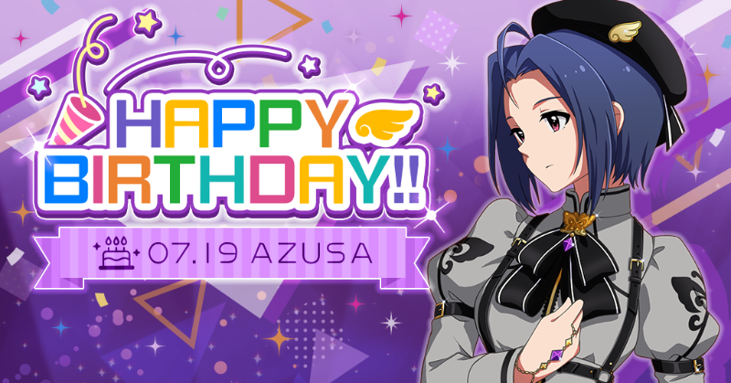 本日は三浦あずささんの誕生日です！ 劇場のホワイトボードに可奈