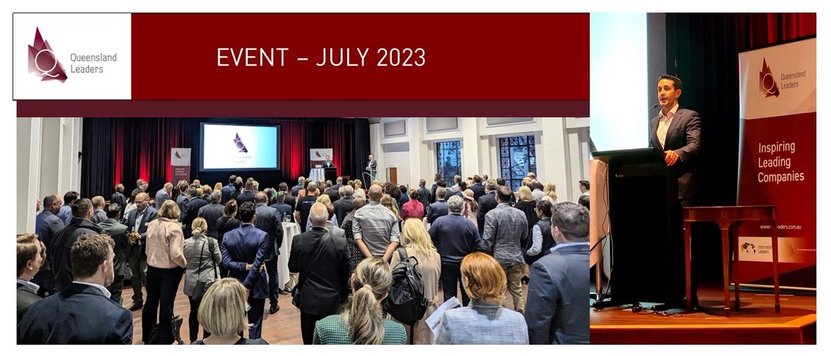 A fantastic attendance and event held yesterday. A special thank you to @davidcrisafulli for joining us to provide a Keynote Address and update to the wider @Qldleaders community #qldleaders #queenslandbusiness #leaders