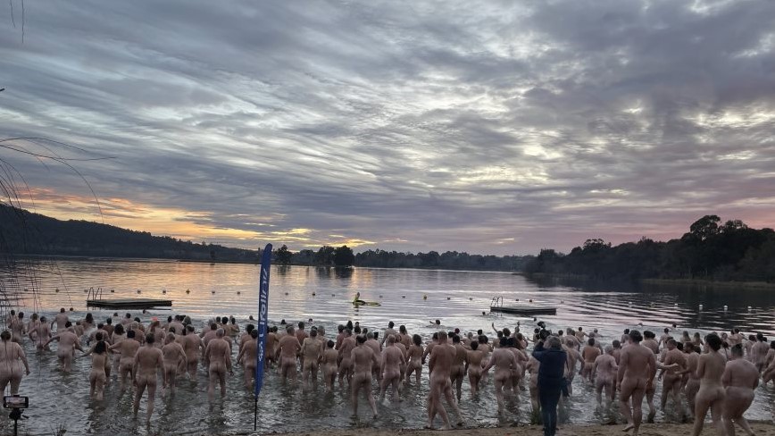 Winter Solstice Nude Charity Swim tweet media