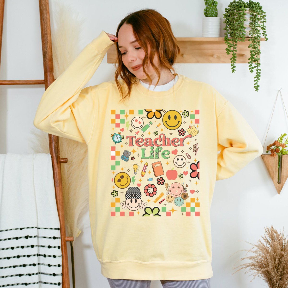 WunderbyCali's tweet photo. Excited to share the latest addition to my #etsy shop: Retro Teachers Sweatshirt, Fall Shirt for Teachers, Teaching Sweater, Unisex Garment-Dyed Sweatshirt https://t.co/BOmUkEpcMj #teachersfallshirt #teacherssweatshirt #backtoschool #giftforteacher #teachershirt #sweat https://t.co/vi4egzebvF