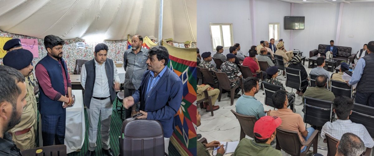 dar_Zubair_07's tweet photo. #AmarnathYatra
CS Dr Arun Kumar Mehta urged the officers to work with #synergy nd make strenuous efforts to extend essential services,#basic_amenities at every destination to the pilgrims so that this religious #pilgrimage is made #memorable and life time experience for devotees. https://t.co/R0GLtHa4qO