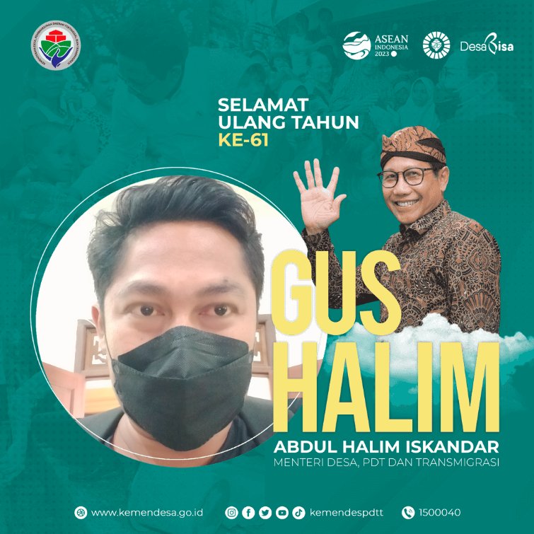 TrisnaPutu's tweet photo. @jokowi 
@halimiskandarnu
@Kemendespdtt
@malik_haramain
@imansyukri
@taufikmadjid71
@yusradaridesa 
@azzameldzikrie 
@tppkemendes https://t.co/m81fhCEFEi