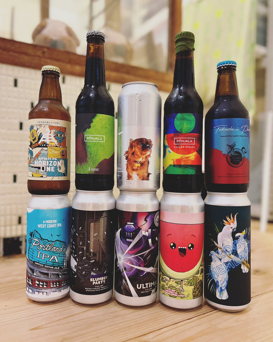 aijiroriine's tweet photo. #beervolta さんからビール、
ｷﾀ━━━(ﾟ∀ﾟ)━━━!!

#shigakogen 
#Pohjala
#WCB
#inkhorn 
#isekadoya 
#Finback
#Breakside https://t.co/gi9M6XSBHZ