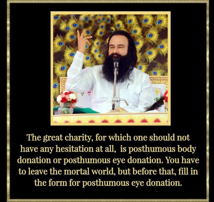 1313Gurpreet's tweet photo. 🌺MSG...
         Getting  guidelines from the spiritual discourses by Saint Gurmeet Ram Rahim Ji, millions of volunteers in #DeraSachaSauda pledged to donate eyes after death so that it may lighten the blind lives.
#SpreadTheVision is such a wonderful campaign.
@DSSNewsUpdates https://t.co/9Fn0FQmKWL