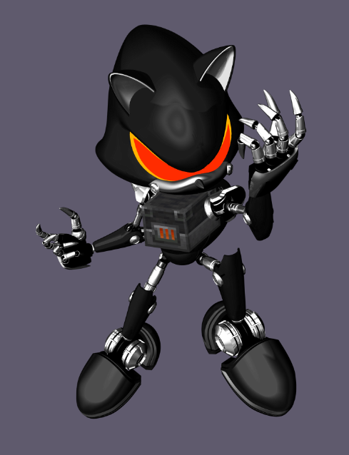 EMI. 🌸 on X: As promised, here's Metal Sonic's design :D