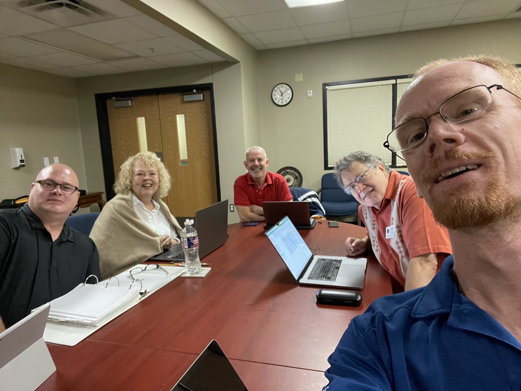 huskermaestro's tweet photo. Enjoyed a fruitful week of meetings with my fellow @TexasMTA officers at our beautiful - and spacious! - @WBUSanAntonio campus. Love the new blacktop!! Back home to Plainview for registration day tomorrow to welcome new students for the fall. @WaylandBaptist https://t.co/yvOrsUTLd7