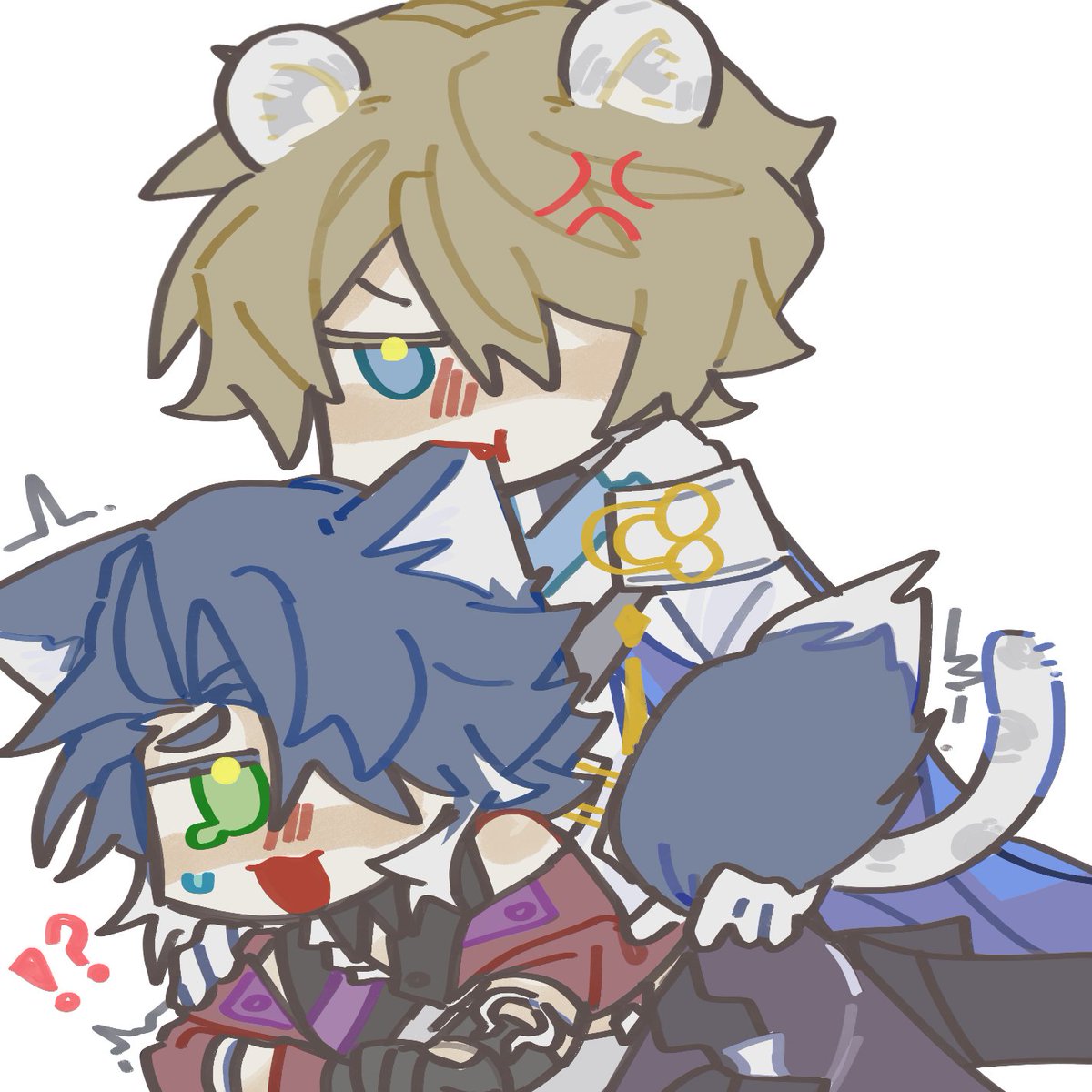 🛡💣
evil fox!!!

and justice snow leopard.

#gepo
#sampo
#Gepard