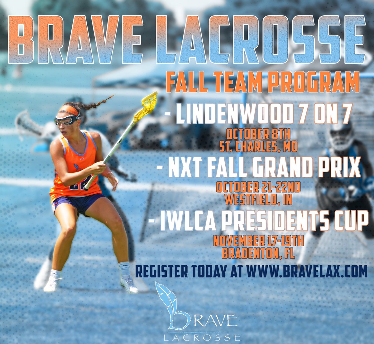 Join us for a fall team tryout on Saturday, August 12th! Register today at bravelax.com ❕ #BeBrave