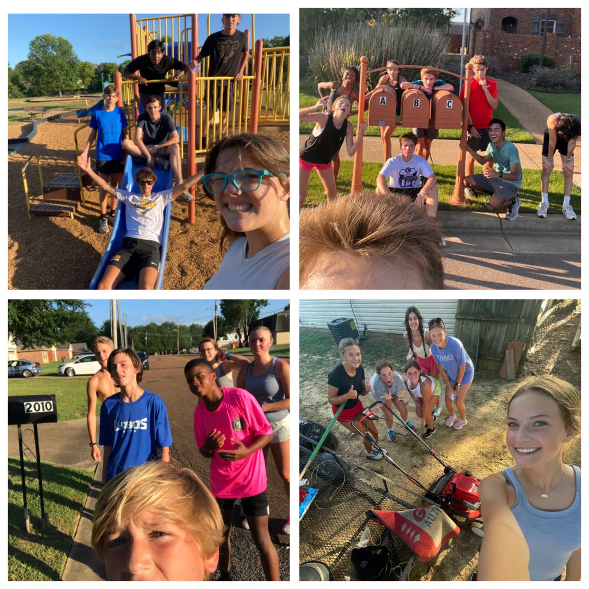 HernandoRunning's tweet photo. A fun scavenger hunt around town for the cross country team… #hernandorunning #letsdothis https://t.co/jIKYs3krLt