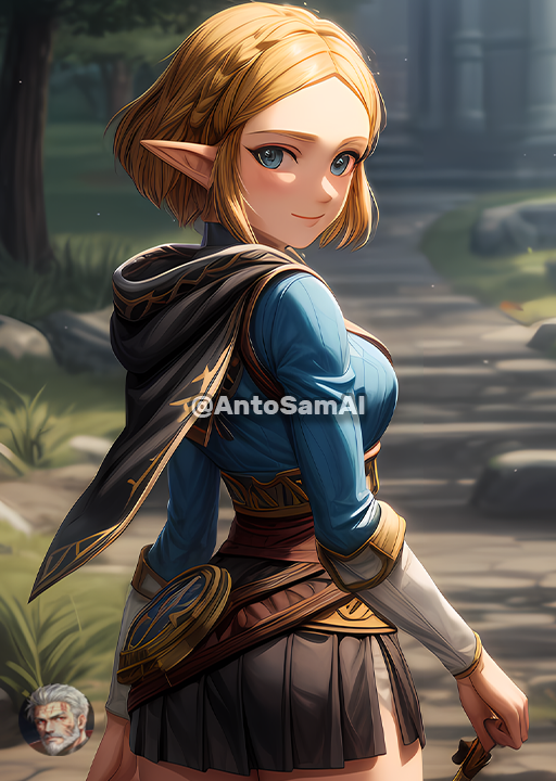 AntoSamAI's tweet photo. Zelda #AIgirl https://t.co/19TyfXnoxv