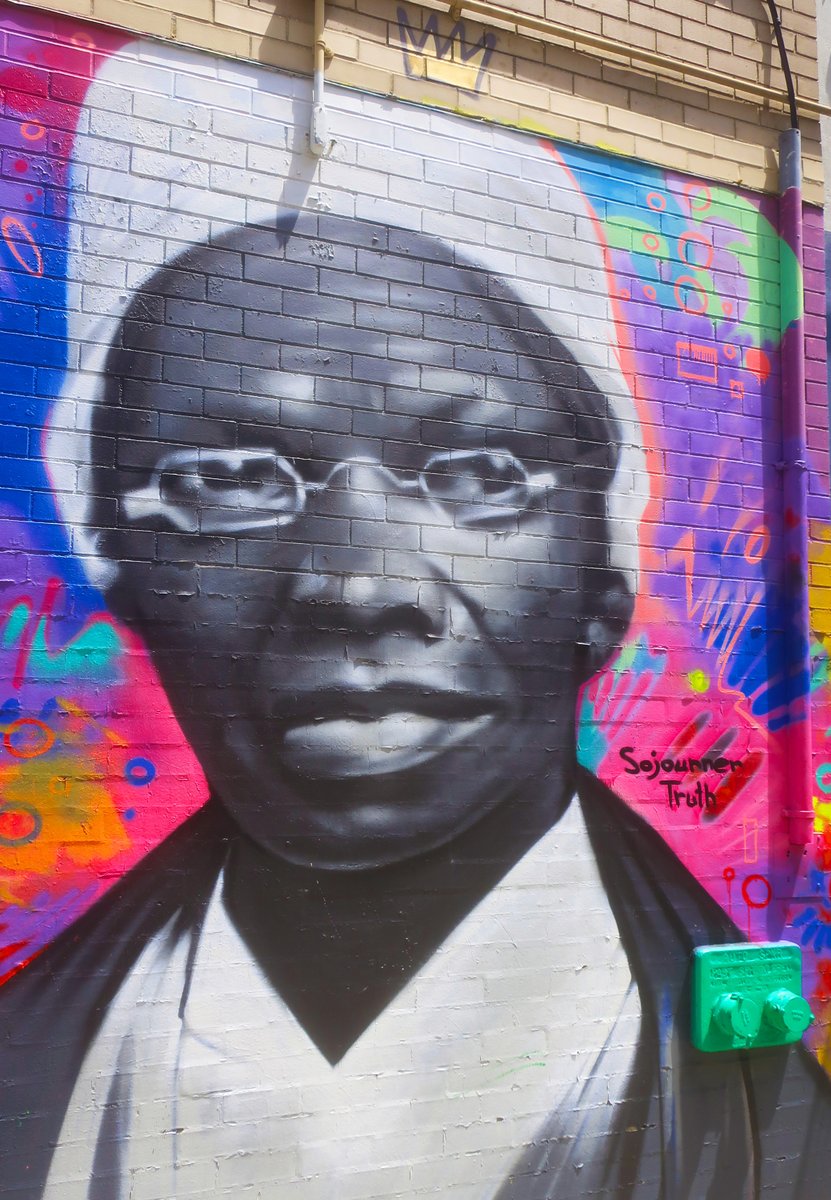 jbond77's tweet photo. “I'm not going to die, I'm going home like a shooting star.”
― Sojourner Truth
#ubtruth #ublove #streetart #Harlem #NYC https://t.co/Gc4qIjzek5