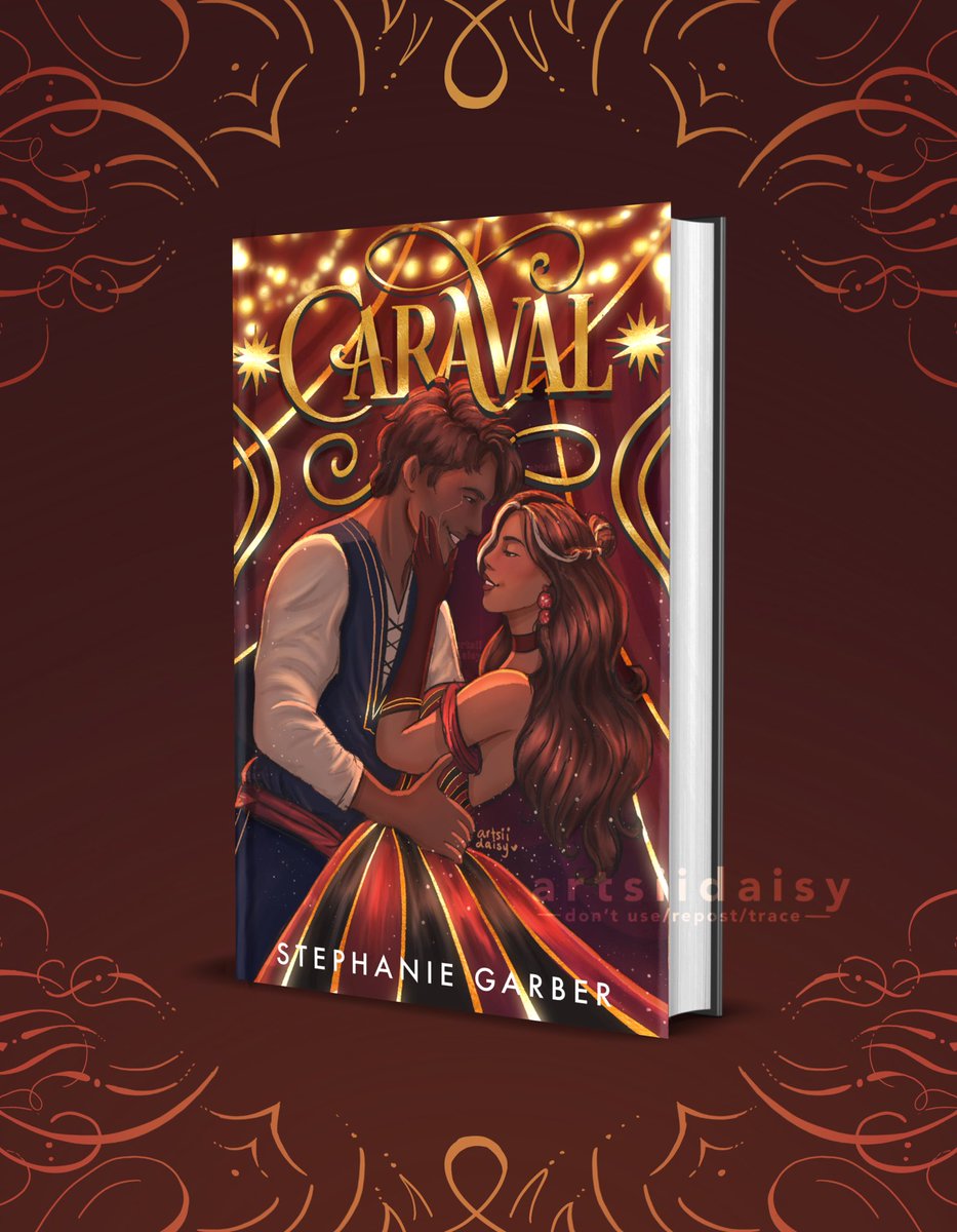 artsiidaisy's tweet photo. Caraval (artsiidaisy’s version) 😌🎩🥀

starting with scarlett &amp; julian! turning this into a fun little series where i make alternative covers of books ive read 🫡 https://t.co/3NHdMQTXal