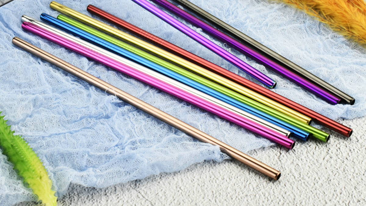 StainlessStraw's tweet image. Make a fashion statement while saving the environment with our trendy stainless steel straws. Say goodbye to boring plastic straws and add a touch of style to your sipping routine. #TrendySipping #FashionableChoices #SustainableLifestyle