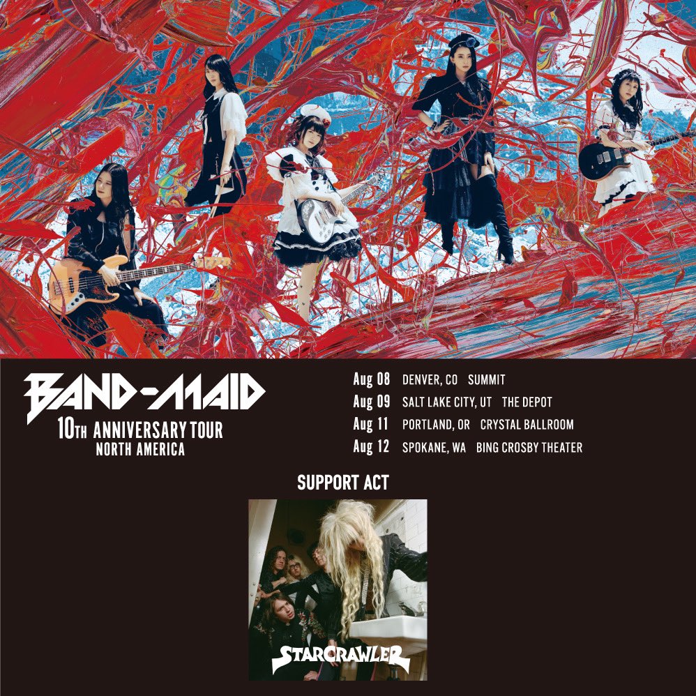 BAND-MAID 10TH ANNIVERSARY TOUR