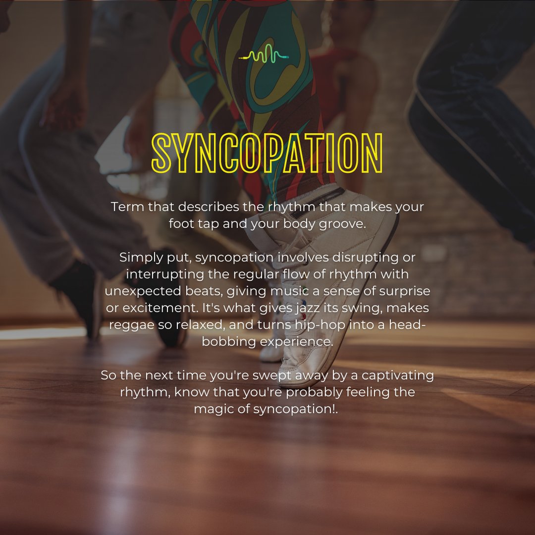 aussiesounds's tweet photo. Can't help but groove to a beat? 🎵  You're probably feeling the magic of syncopation! 

Like trivial things like this? Visit https://t.co/w9ru2JA7Nj and follow us for more! https://t.co/97fRRaPGYg