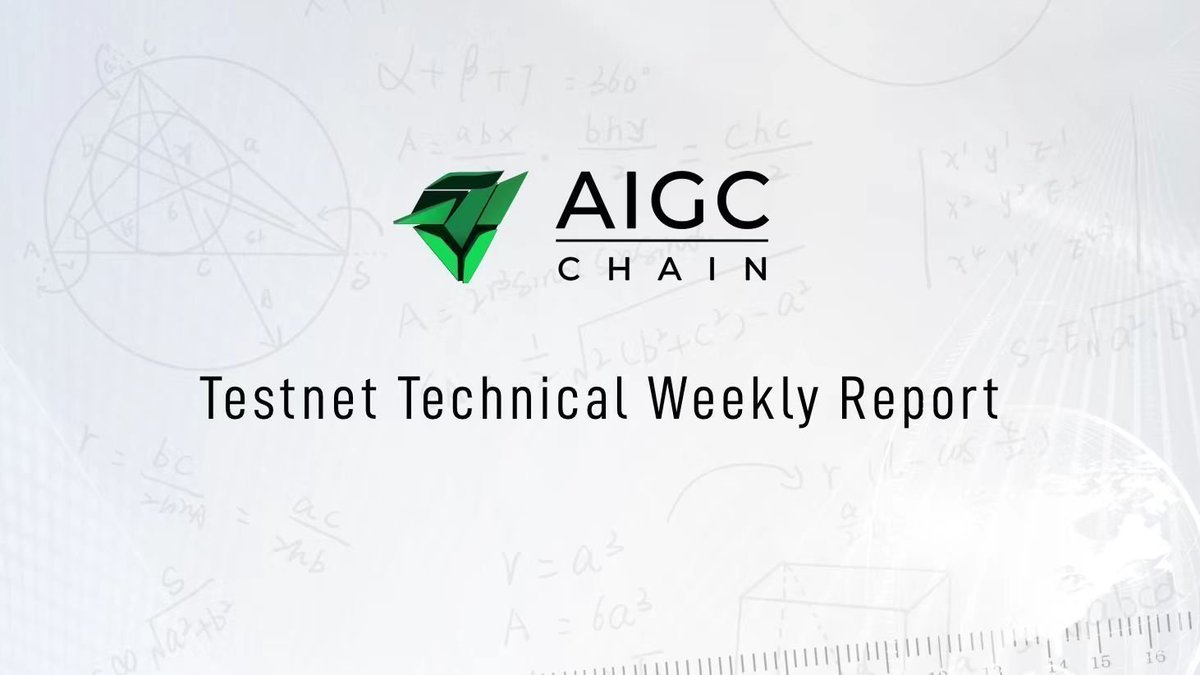 AIGCChain's tweet photo. 📢 Stay up-to-date with AIGC Chain testnet's technical progress!     

Check out the latest technical developments of the Testnet: https://t.co/Ra6jClqOw8

#AIGCChain #blockchain #ArtificialIntelligence #AI https://t.co/WNXyLr3D1A