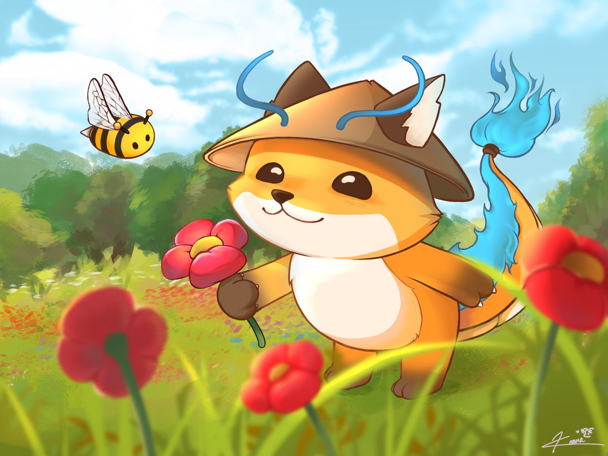 keanaderp's tweet photo. Cooper!💛#CoopersArt #CoopersArtContest https://t.co/TptWCn5WZU