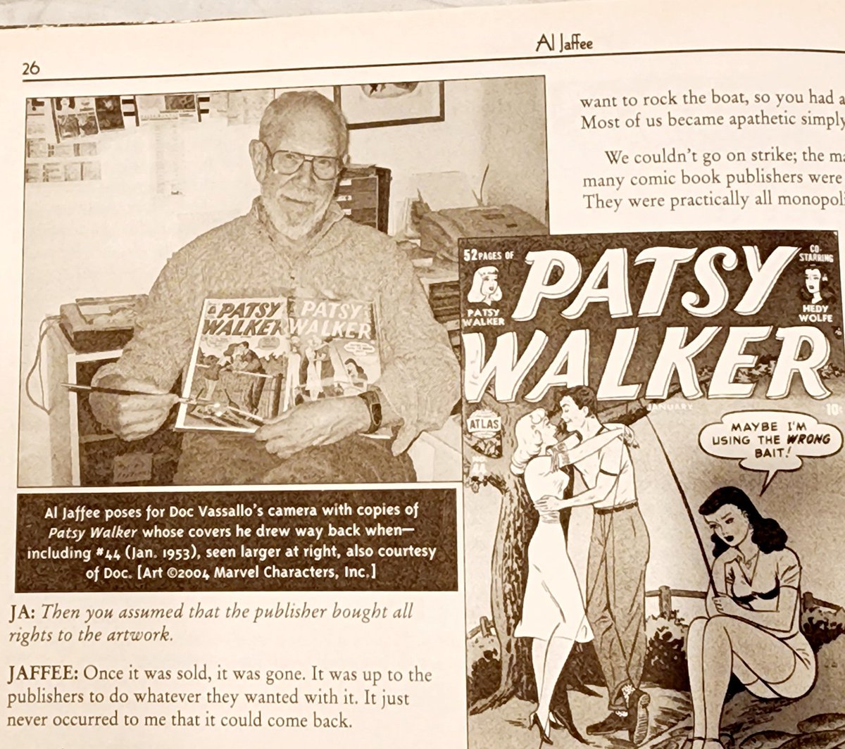 EC_Reader's tweet photo. A 35 page interview with #AlJaffee? Thank you "Alter Ego" fanzine. This 2004 issue was a cool pickup. https://t.co/GnR7gT3Ut6