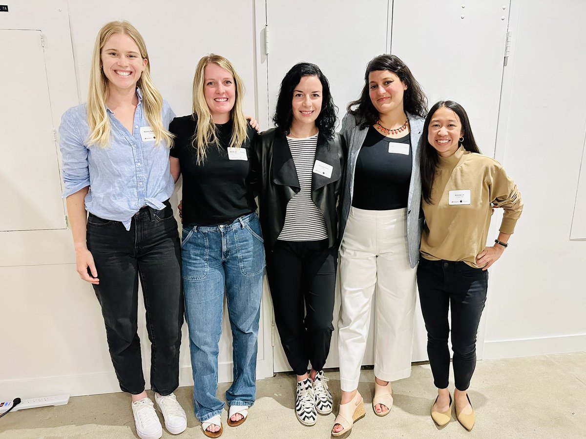 The amazing Founders CEOs/CTOs in AI, who are also in VCBM &amp; @GenAIFounders: 

<a href="/kelsey_pedersen/">Kelsey Pedersen</a> of Capsule (YC S22)

<a href="/micheleraevr/">Michele Van Ruiten</a> of @drftwelll

<a href="/yanatweets/">Yana Welinder</a> of <a href="/Kraftful/">Kraftful</a> (YC S19)

Jackie Schafer of <a href="/Clearbriefai/">Clearbrief</a>

<a href="/linamelia/">Amelia Lin</a> of @HoneycombApp_