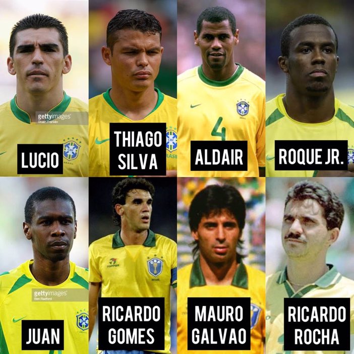 futnostalgico's tweet photo. 🇧🇷 Forme uma dupla de zaga com os seguintes zagueiros👇🏼

Nostálgico! https://t.co/2TXJq5KDRo