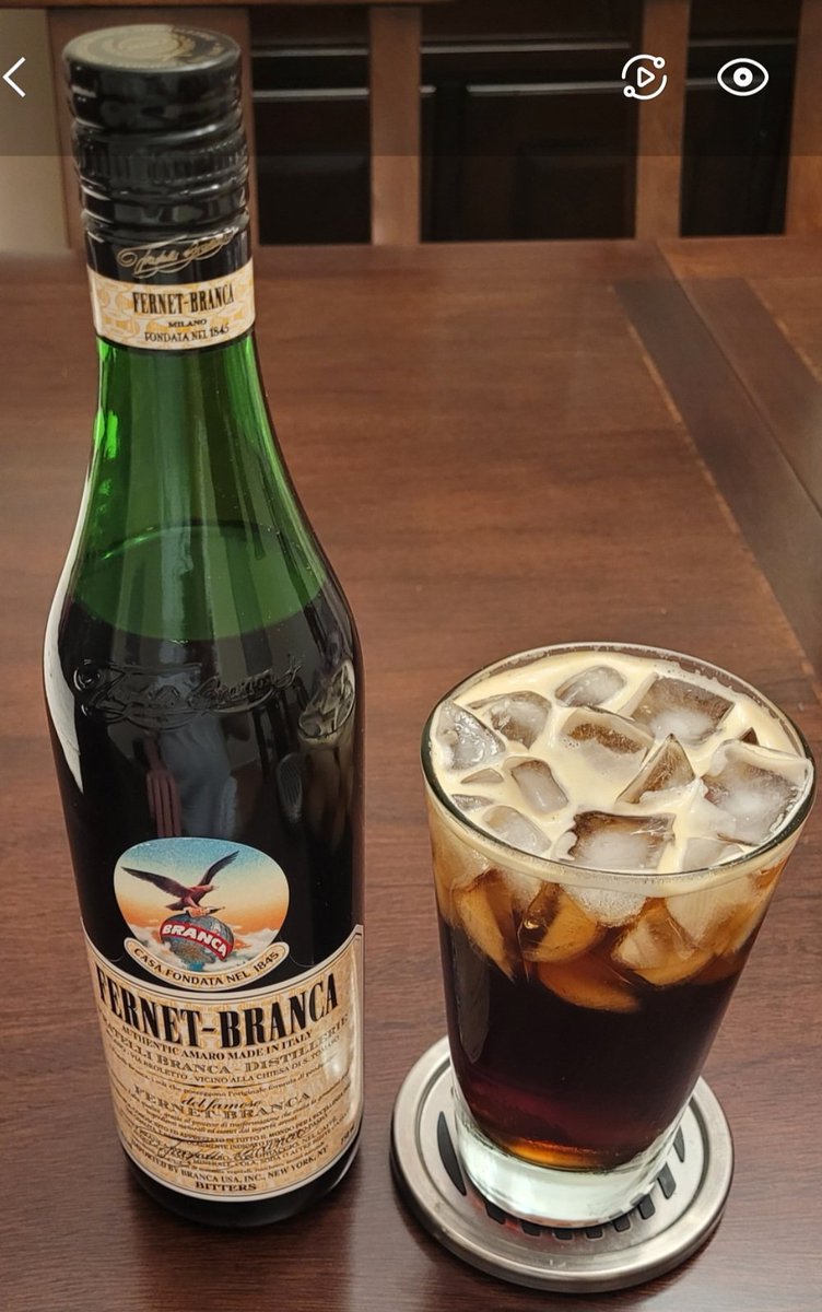 legendy_six's tweet image. Trying something new...I do believe the Argentinians are onto something! 

#fernetconcoca