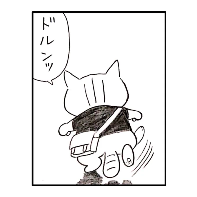 一気に踏み込め!ドルンッ🏍️🐈️ #ネコライダー