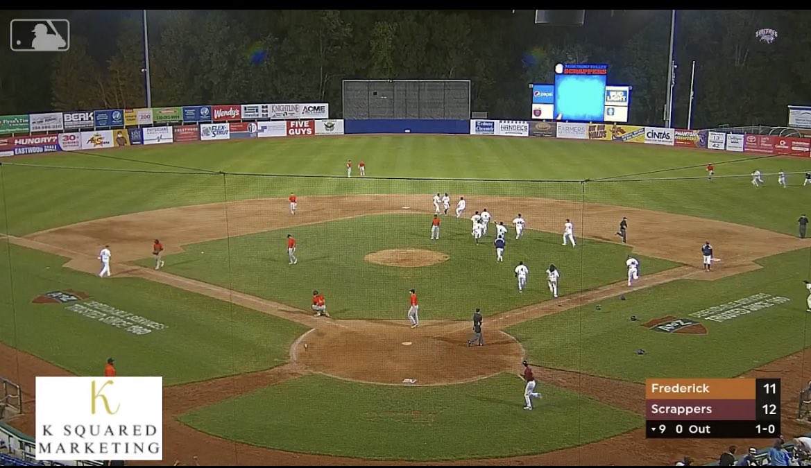 mvscrappers's tweet photo. How it started vs how it ended #BaseballWithBite #MLBDraftLeague https://t.co/pp8Q8vAFaz