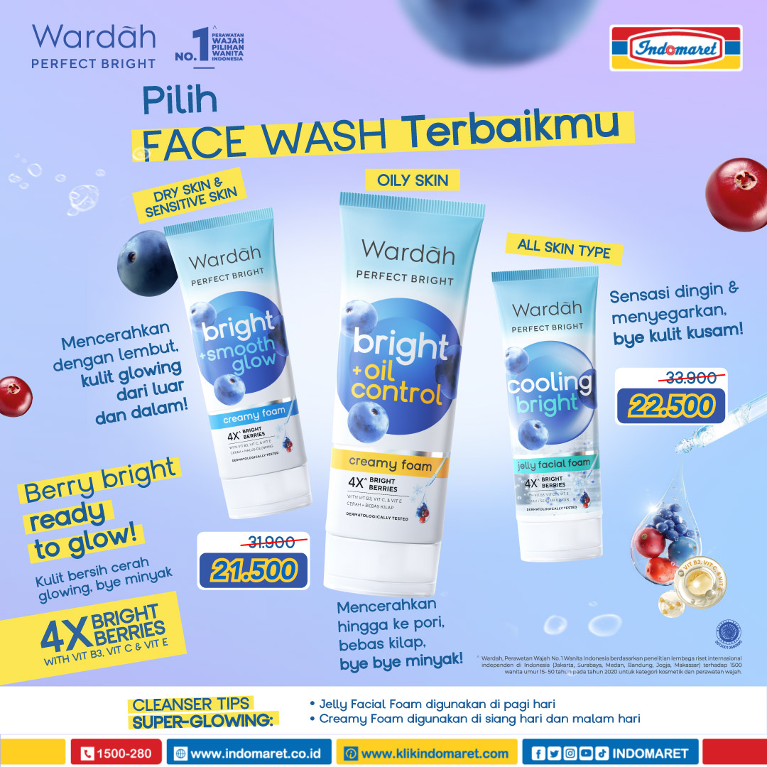 Indomaret on Twitter "Hi Sobat Indomaret! Face Wash terbaikmu lagi promo?? Iya, sekarang!! Yuk