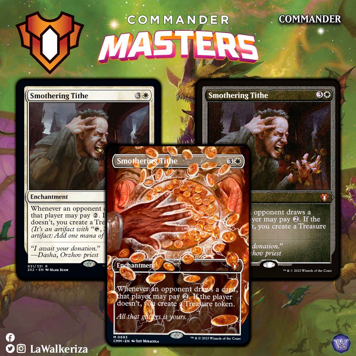 LWalkeriza's tweet photo. #LaWalkeriza
#MTGHispano #MTGCMaster #MTGspoilers #MTG #MagicTheGathering #mtgcommunity
#MTGcommander #Ulamong #Morophon #Demonictutor https://t.co/VUzUUUkGVi