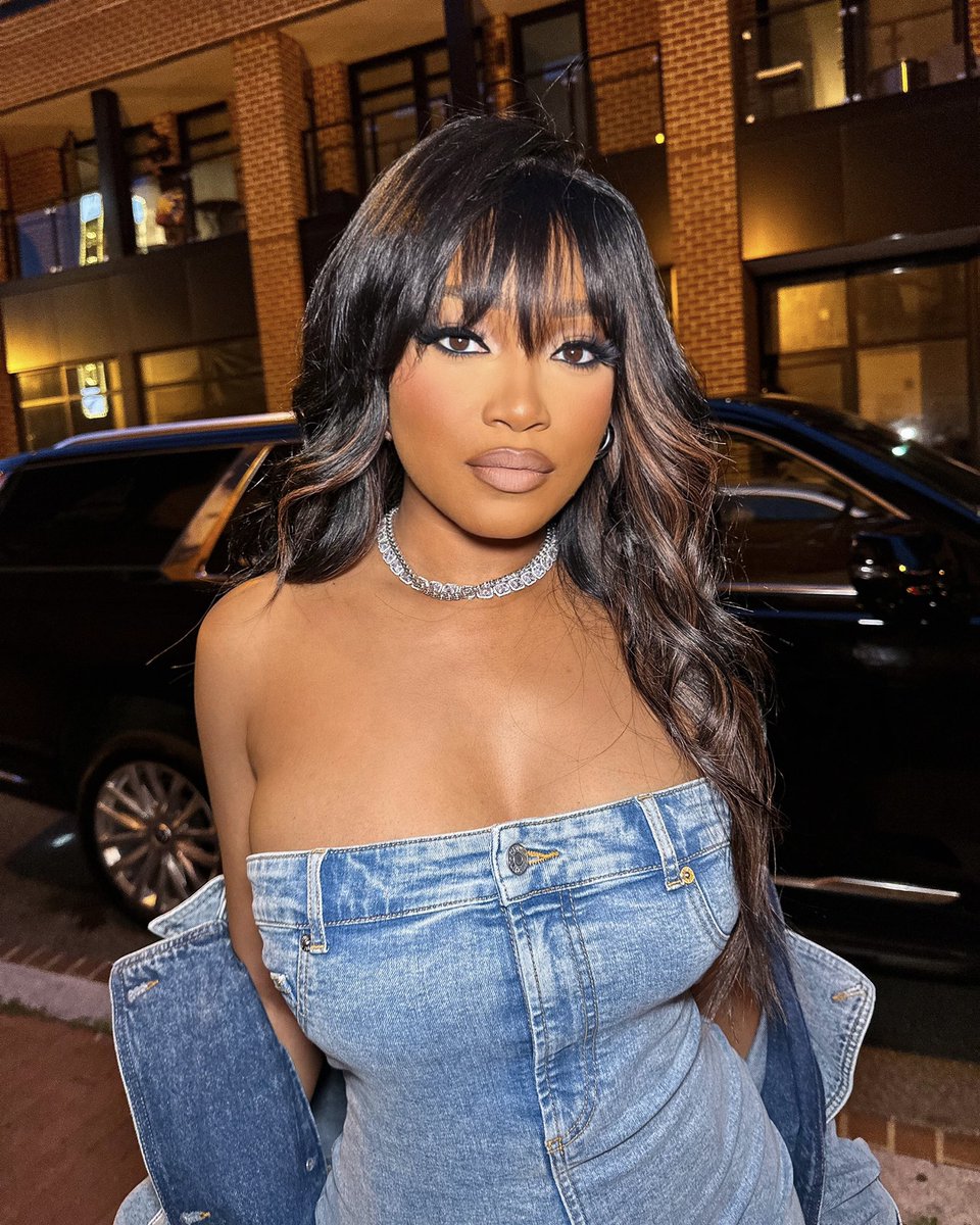 basedkenken's tweet photo. Makeup by me on @KekePalmer 💙 https://t.co/u9SaQ2sBCr