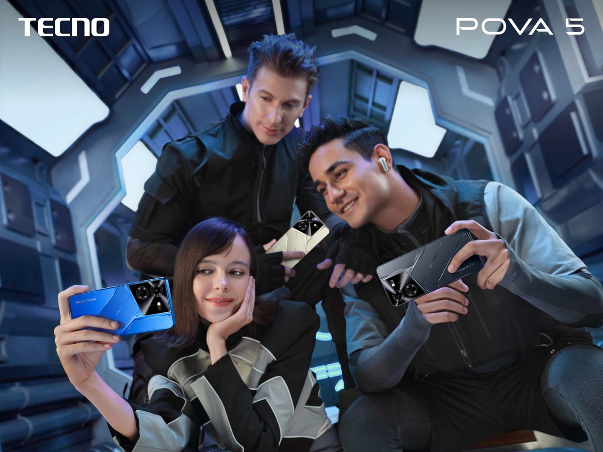 tecnomobile's tweet image. #POVA5's Turbo Mecha Design is paired with a wide range of cool colors, so there's always one to suit your personality.

#LightUpYourPower #TECNOAIoT #SONIC1