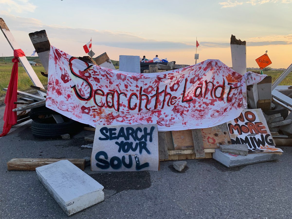 roriemcleod's tweet photo. Search the landfill. Search (our) souls. #mmiwg #nomorestolensisters #mbpoli https://t.co/FwxuoXixJw