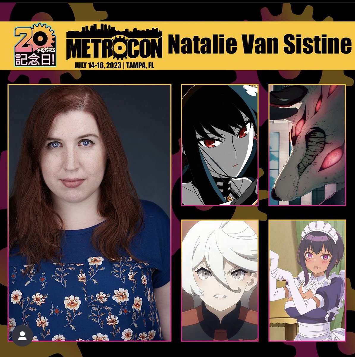 PTAppearances's tweet photo. Tampa Bay! See you this weekend for @METROCON_FL! @iantweeting @18moptop @nvansistine #AlexOrgan https://t.co/xuEwFMy4Cz