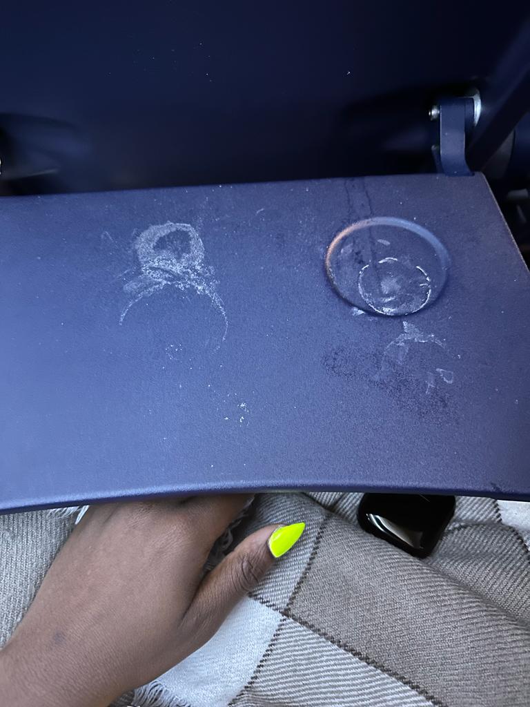 CheveuxByCindy's tweet photo. @loveholidays When complained about the flight delayed affecting my holiday pay agent hung up the phone on me. Had no resolution to this matter.  Airline used was absolutely dirty @ryanair . https://t.co/VlhdzDTHhJ