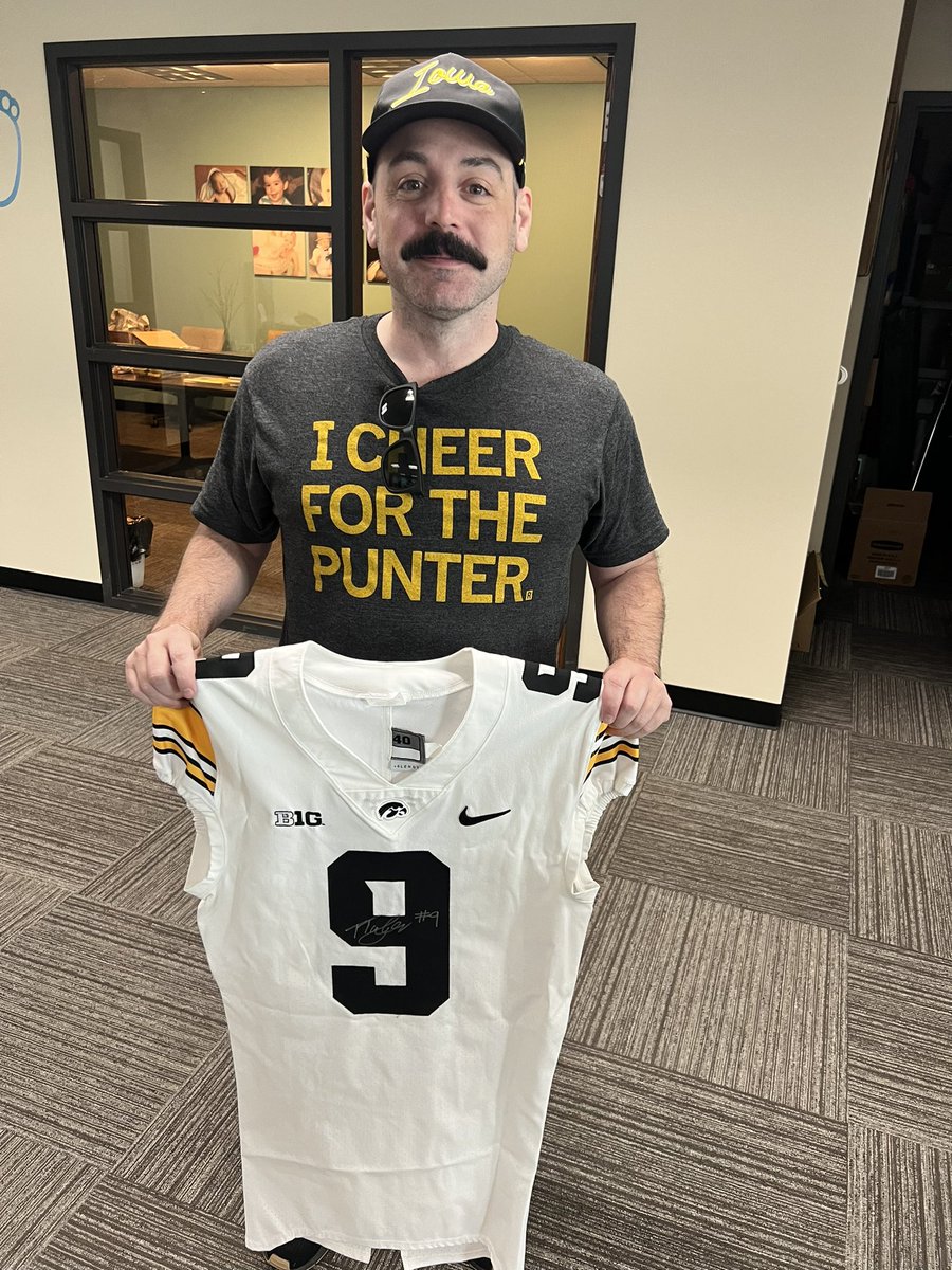 Jefe (@itsajefference) on Twitter photo How cool is this?! I won an autographed, game worn, Tory Taylor jersey in a silent auction. Can’t wait to get this framed and hung up as soon as possible. Thank you <a href="/Healthy_Birth/">HealthyBirthDayInc</a>, <a href="/CounttheKicksUS/">Count the Kicks</a> <a href="/EK_Counts/">Every Kick Counts</a> and @torytaylor09. #PuntingIsWinning #ICheerForThePunter How cool is this?! I won an autographed, game worn, Tory Taylor jersey in a silent auction. Can’t wait to get this framed and hung up as soon as possible. Thank you <a href="/Healthy_Birth/">HealthyBirthDayInc</a>, <a href="/CounttheKicksUS/">Count the Kicks</a> <a href="/EK_Counts/">Every Kick Counts</a> and @torytaylor09. #PuntingIsWinning #ICheerForThePunter