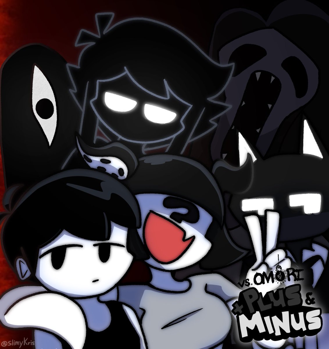 KrissBackspace's tweet photo. I did the funny promo art for the mod :o
#fnf #fridaynightfunkin #vsomori #bsbr #OMORI #OMORIFANART https://t.co/6zQiFsHUuR