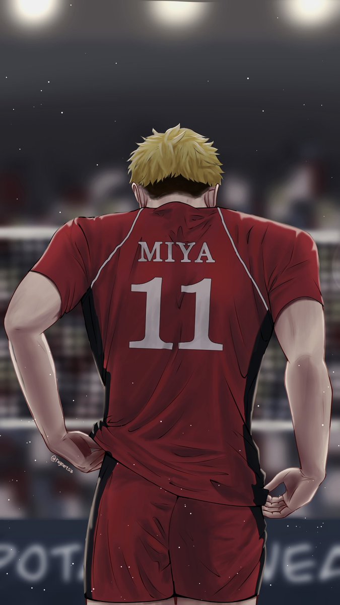 Another day, anothe #miyaatsumu #fanart #digitalart #haikyuufanart #artmoots