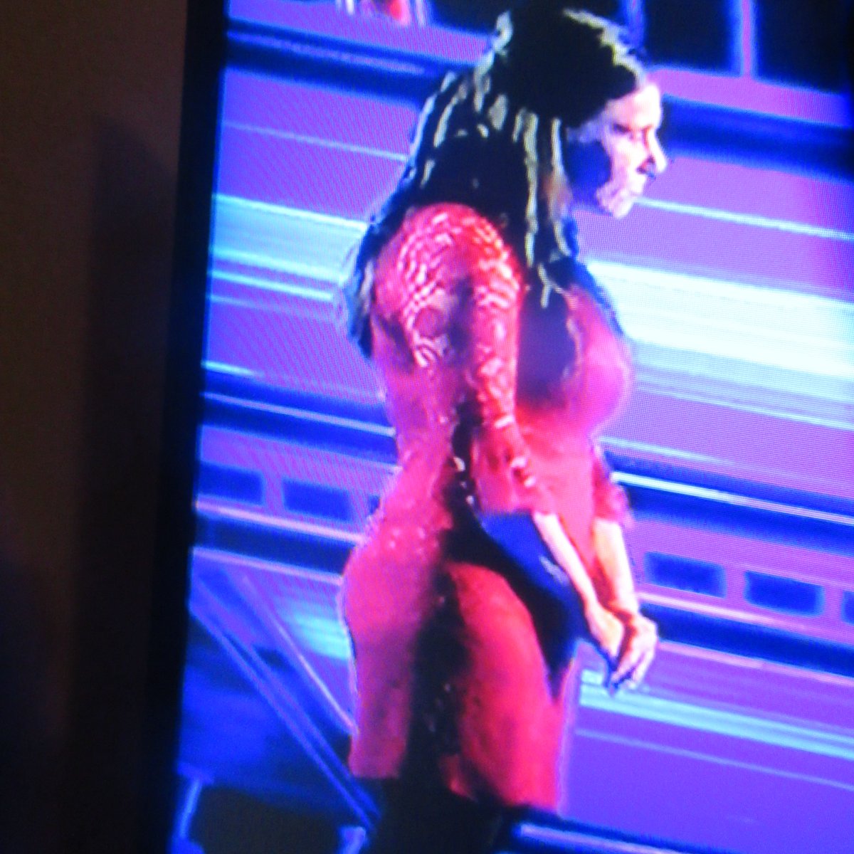 LaceSteph's tweet photo. On tonight's new episode (S3:E19) of #TheChaseABC, a contestant, Liz, wore a red all-lace dress. She contributed $70,000 of the team's $310,000 total, which they won. #TheChase https://t.co/iBfDiibkA8