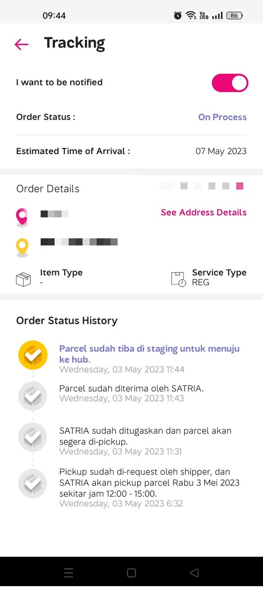 Ms_LucyDiamond's tweet photo. Investigasi kasus paket gagal pick up yang HARUSNYA berujung ke refund udah makan 2 bulan ++. Mantap. Kaya investigasi gembong narkoba ya @AnterajaCare https://t.co/gnkOWv14xt