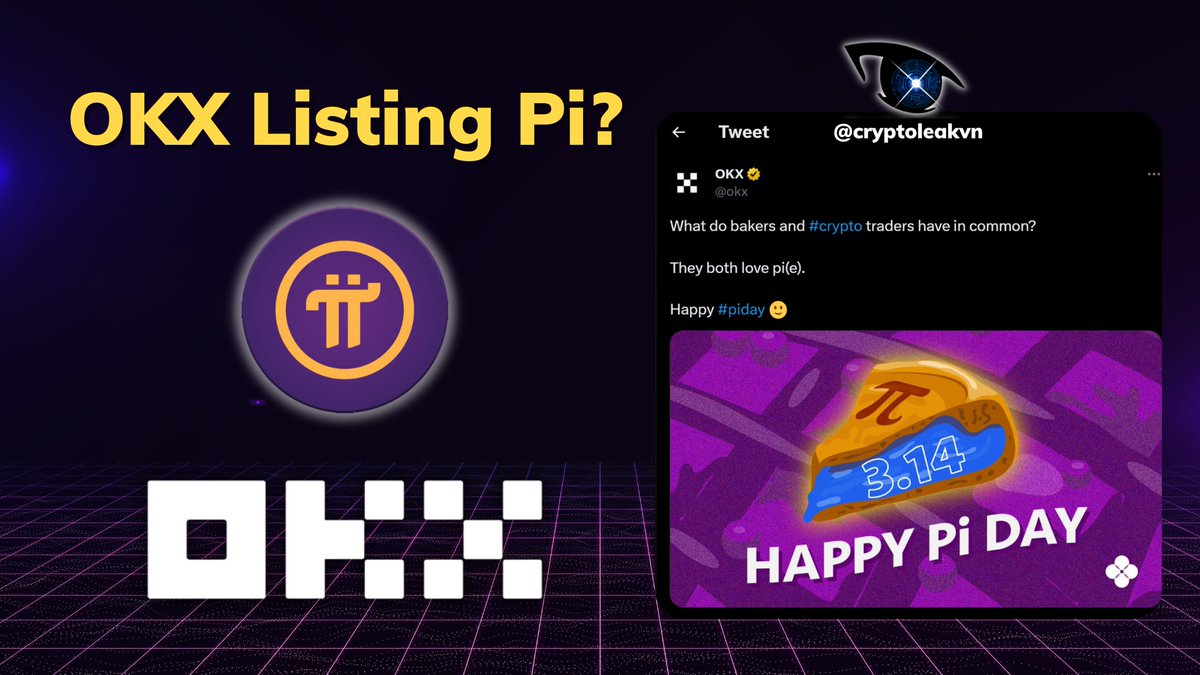 The cryptocurrency exchange @OKX has made multiple tweets referencing and  alluding to @PiNetwork on their official Twitter account. This could  potentially indicate preparations for an upcoming collaboration between Pi  Network and OKX.