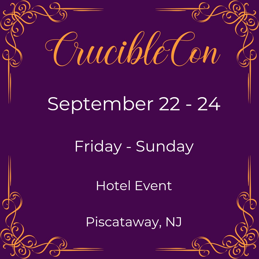 CrucibleCon's tweet photo. https://t.co/SoKYhaiCxo https://t.co/aH3PKm5tPa
