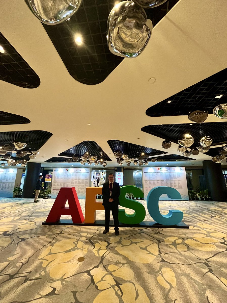 DrDerekConnolly's tweet photo. Thank you for the wonderful Singapore welcome at #APSC23
One of the friendliest meetings I have ever been at https://t.co/MHcu7o2Cp6