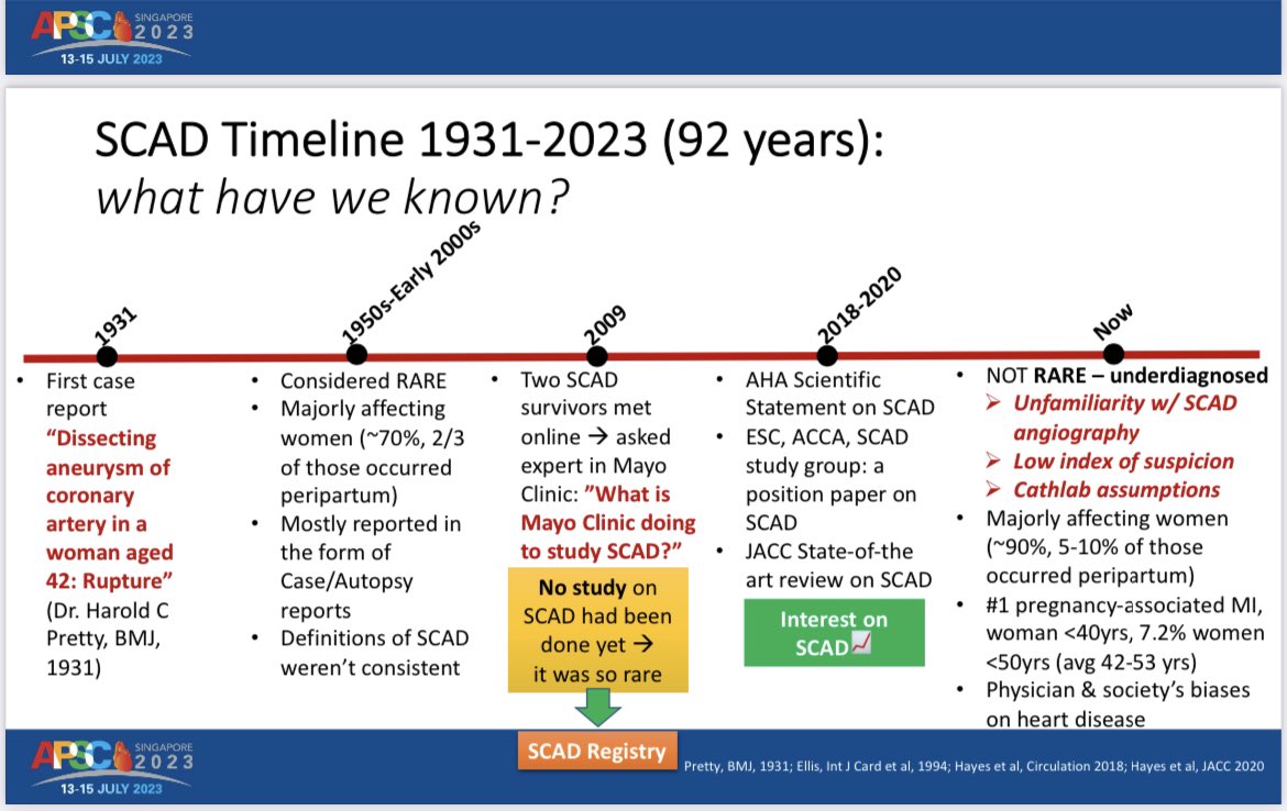 IndahSP_MD's tweet photo. Women’s CV Session to start off  #APSC2023Singapore Day2! Talking about #PrimaryPCI in, #SCAD, 🚹🚺 differences in CAD, Cardiac Rehab in Special Conditions for 🚺.
Were you there? If not, you’re missing out on the superb discussion w/@drttinglow @inghaanMD @aayshacader @APSC2023 https://t.co/GEji0qR3YS