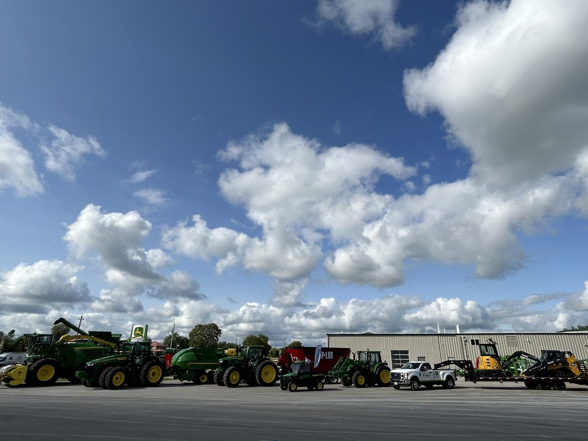 Set up and ready to go for the annual Listowel agricultural fair! @PremierEquip1