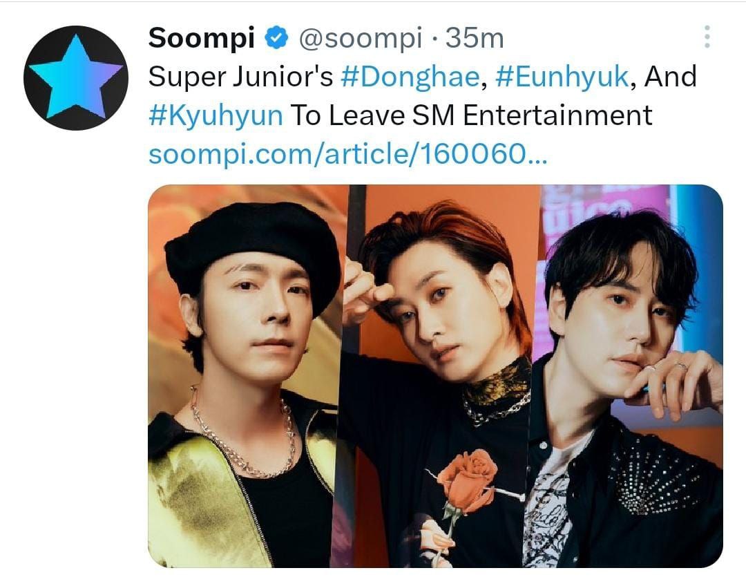 starfess's tweet photo. EunHaeKyu just left SM, not SJ y'all.. -star https://t.co/6aU2ubzg5i