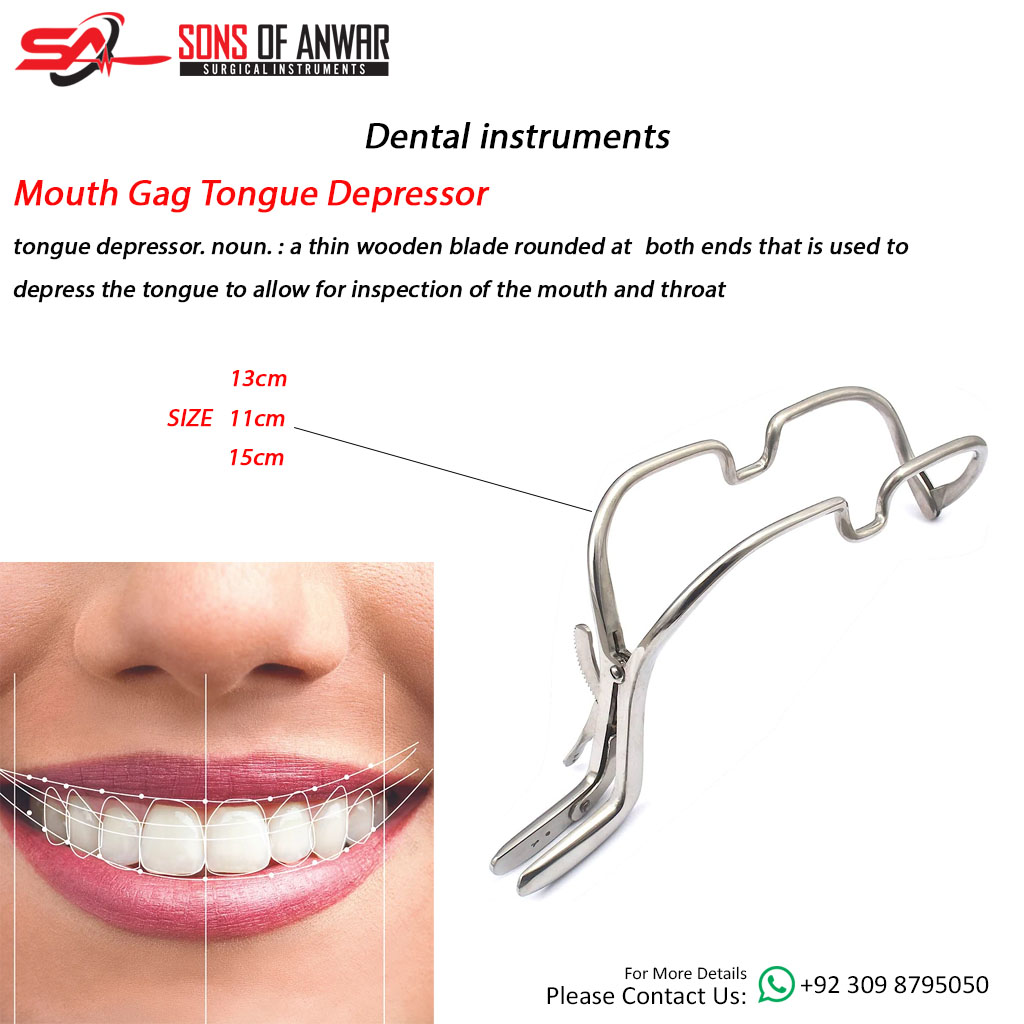 #soasurgical #MouthGag #DentalProcedure #DentalInstrument #OralCavity #PatientComfort #DentalTools #TongueDepressor #OralExamination #ThroatExam #MedicalInstrument #PatientCare #HealthcareTools #DentalInstruments #DentistryTools

#DentalSurgery #DentalImplants #DentalExamination