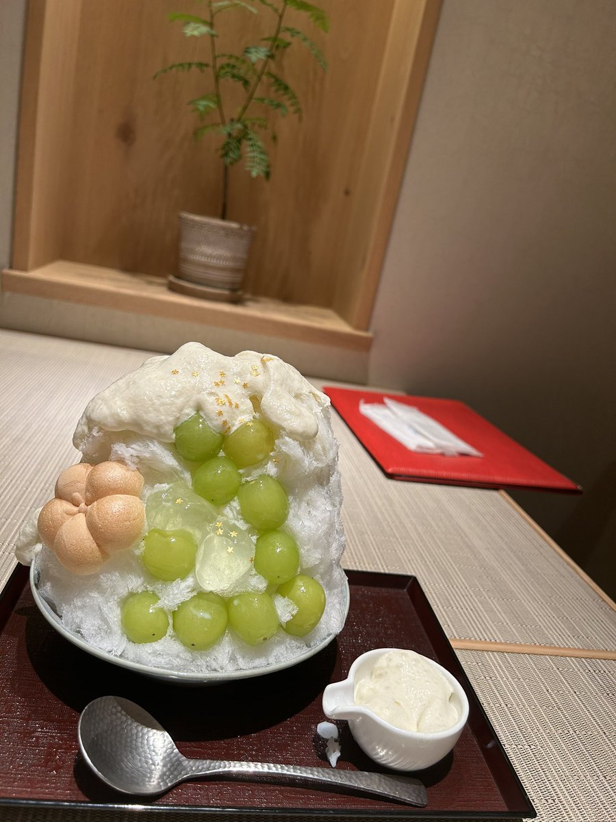 TAKEYAMA55's tweet photo. 暑い日はこれですね🍧 https://t.co/whPdgNLD4Z