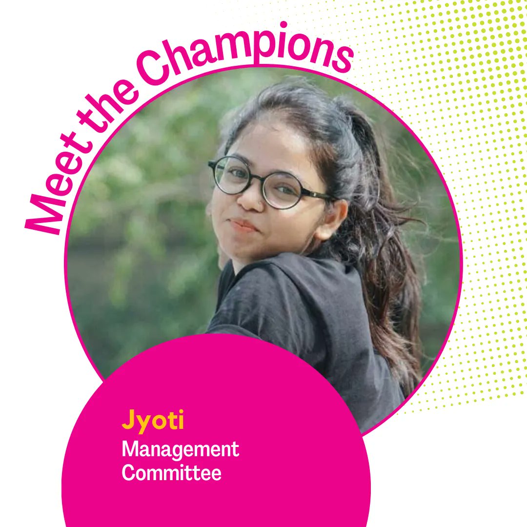 It all started with photography classes, when Jyoti joined our #YoungWomenLeadershipProgram. Today, she is a member of our Management Committee. She believes in challenging societal norms and prove that anyone can excel and thrive in any field they choose.